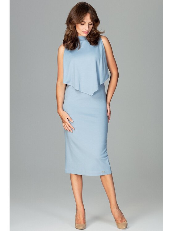 Lenitif Lenitif Vestito K480 Blu Regular Fit