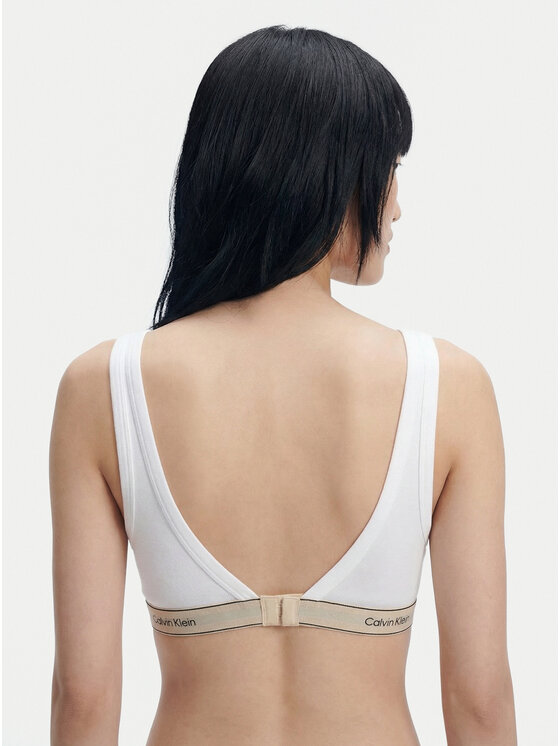 Calvin Klein Calvin Klein Sutien Lightly Lined LV00QF8594 Alb