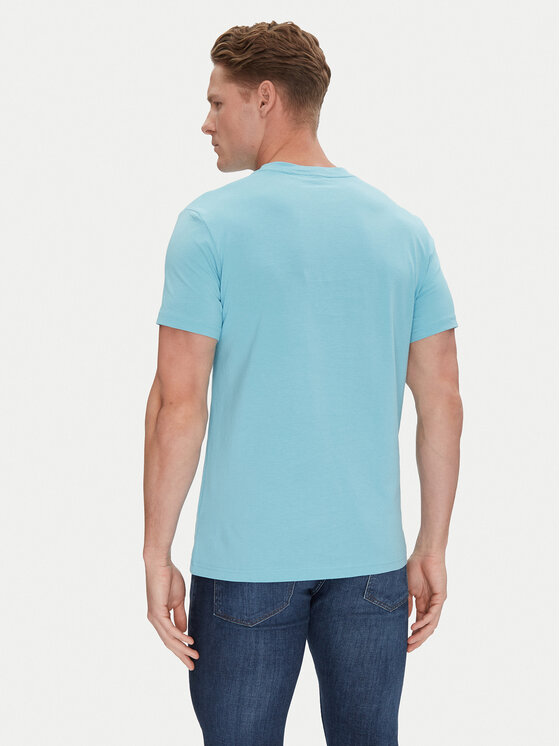 BOSS BOSS Tricou 50491706 Albastru Regular Fit