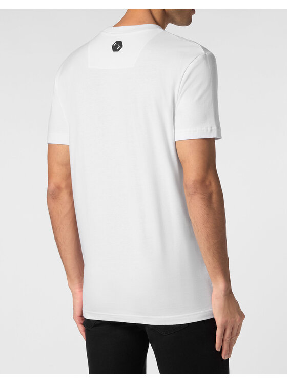 PHILIPP PLEIN PHILIPP PLEIN T-Shirt 9609 Biały Regular Fit