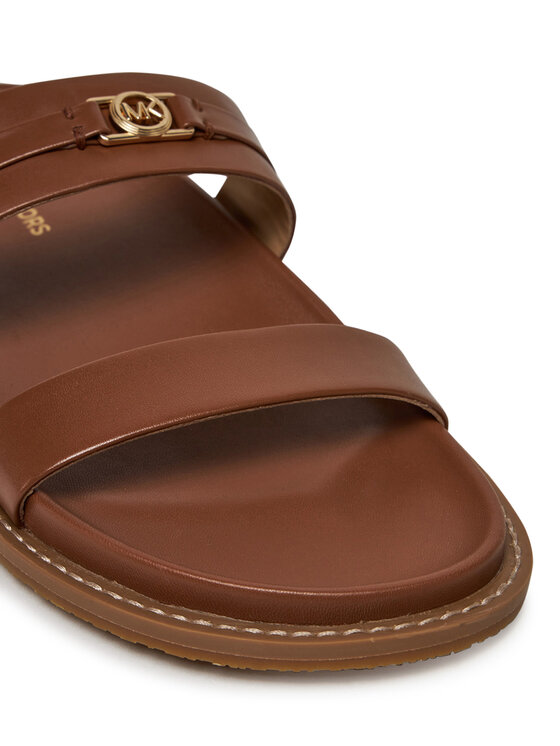 MICHAEL Michael Kors MICHAEL Michael Kors Nazouváky Mandy Flat Sandal 40S5MAFS2L Hnědá