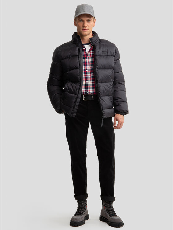 BIG STAR BIG STAR Kurtka zimowa JAZLYNN Czarny Basic Fit