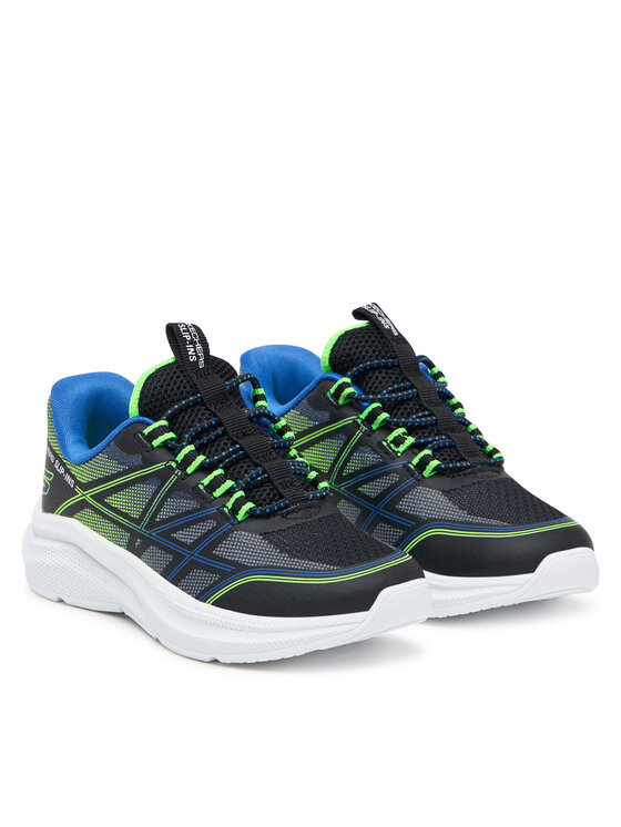 Skechers Skechers Sneakersy Microspec Velocity - Grid-Shift 404220N Černá