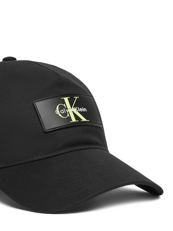 Calvin Klein Calvin Klein Kepurė su snapeliu Logo LV04D5042G Juoda