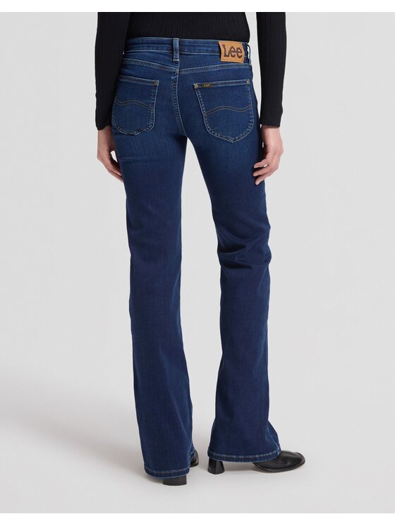 Lee Lee Jeansy LANA Niebieski Bootcut Fit
