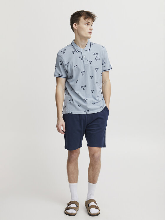 Pantaloncini sportivi 20715481 Blu scuro Regular