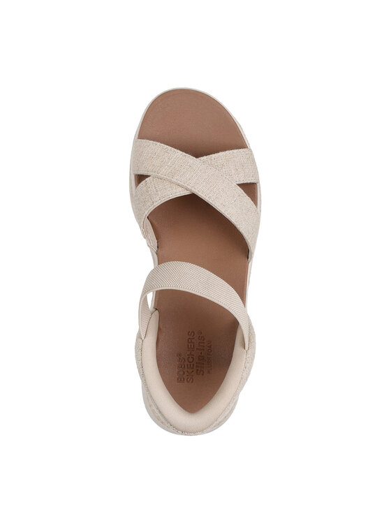 Skechers Skechers Sandały 114417-NAT Beżowy