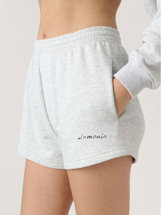La Mania La Mania Pantaloncini sportivi ROBYN Grigio Classic Fit