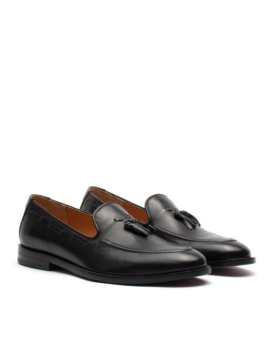 Półbuty HAKA Shoes, Rozmiar 47, Czarne, HAKA Shoes Giovanni 5SD022299 rozmiar 42