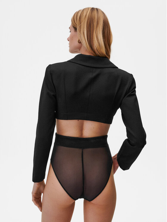 Undress Code Undress Code Bodi Obsessed 653 Črna Slim Fit