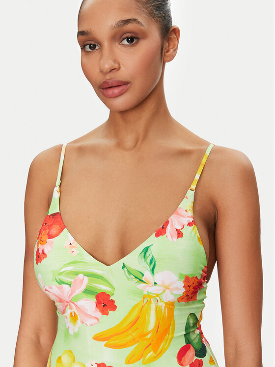 Seafolly Seafolly Női fürdőruha Tropique 11071-235 Zöld