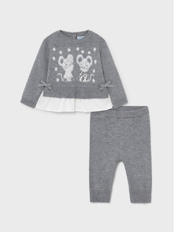 Completo pullover e pantaloni di tessuto 2720