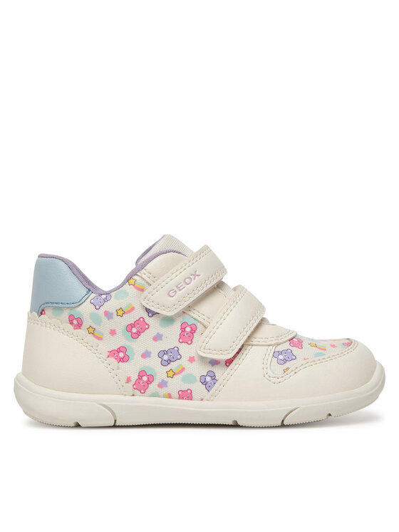 Geox Geox Laisvalaikio batai B Zapito Girl B556DA 0AW54 C0270 Balta