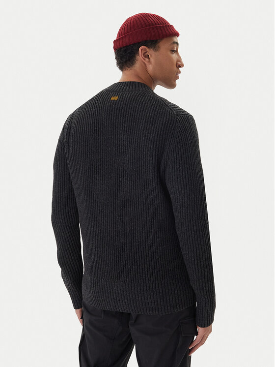 G-Star Raw G-Star Raw Svetr Essential D23731-E212 Šedá Regular Fit