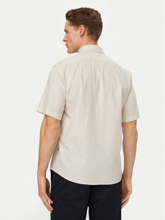 BOSS BOSS Hemd H-Liam 50560399 Beige Regular Fit