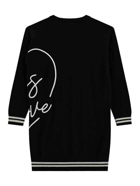 Guess Guess Vestito di maglia ABITO Nero Regular Fit