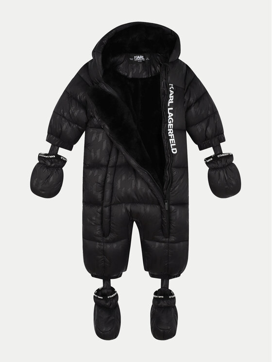 Karl Lagerfeld Kids Karl Lagerfeld Kids Zimski kombinizon Z30297 Črna Regular Fit