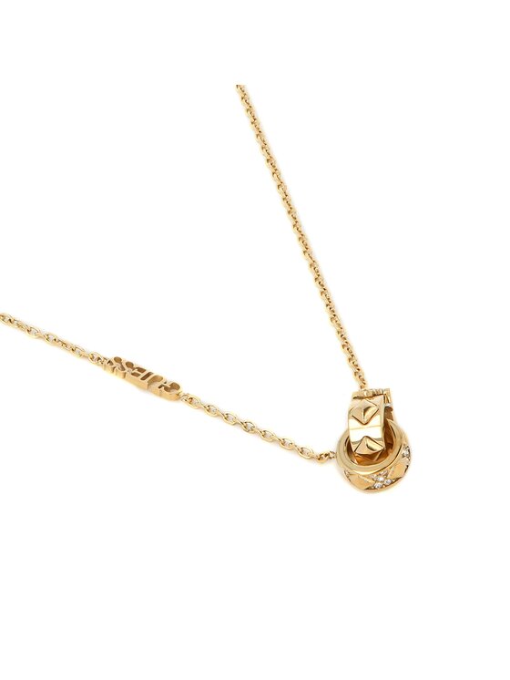 Guess Guess Naszyjnik JUBN03 281JW Żółte złoto
