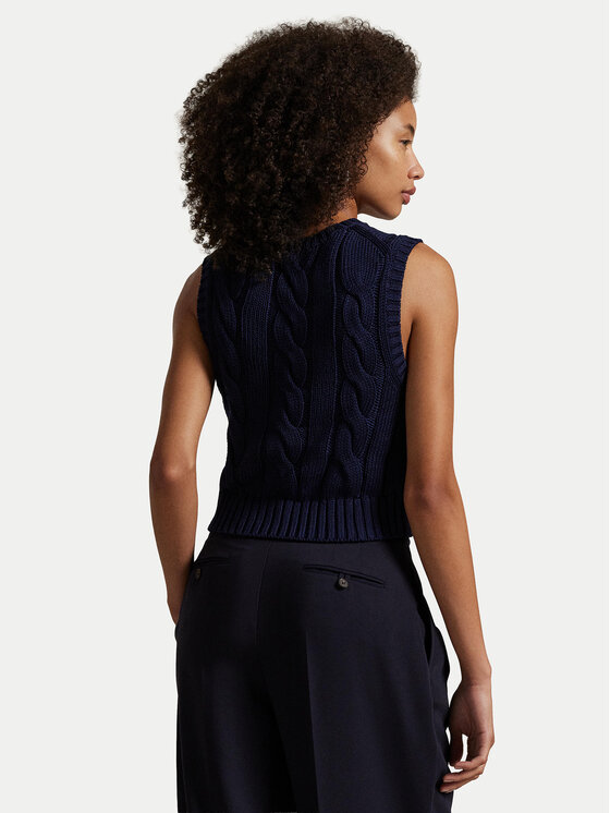 Polo Ralph Lauren Polo Ralph Lauren Džemper 211959295002 Tamnoplava Slim Fit