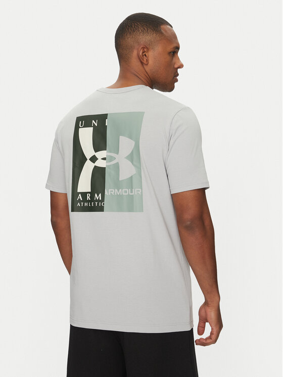 Under Armour Under Armour T-shirt EVOL Logo 1390165 Siva Regular Fit