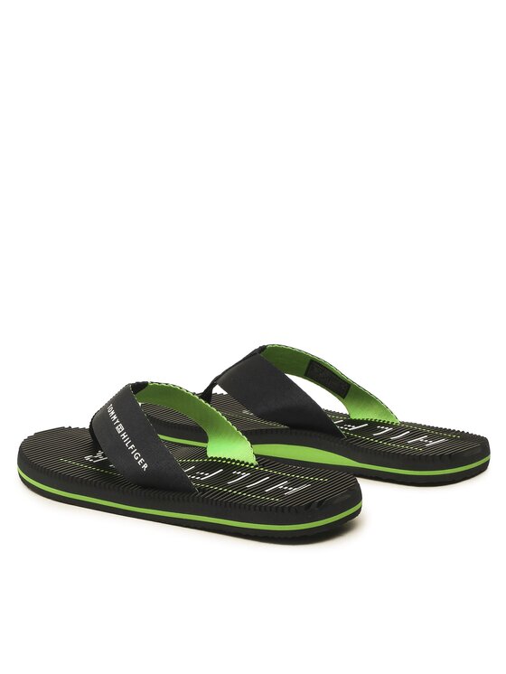 Tommy Hilfiger Tommy Hilfiger Japonke Massage Footbed Beach Sandal FM0FM04474 Mornarsko modra