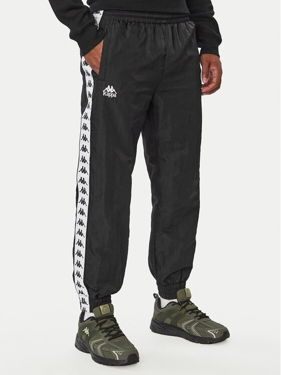 Kappa Kappa Долнище анцуг Orfeo 36235NW Черен Comfort Fit