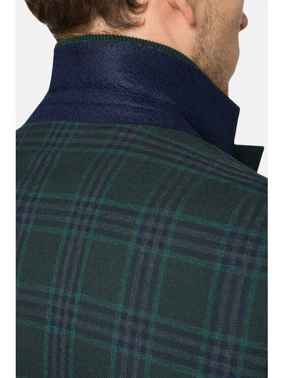 Lancerto Lancerto Marynarka Rochefort MA131223000004 Zielony Slim Fit
