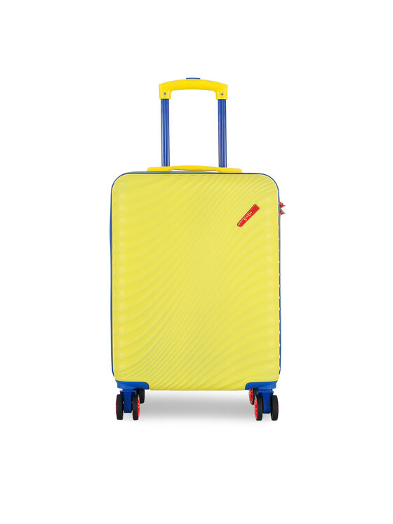 Valiză de cabină Semi Line T5934-1 Galben