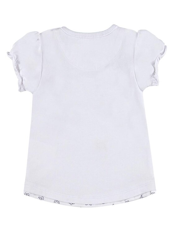 Kanz Kanz T-Shirt 1712081-1000 Biały Basic Fit