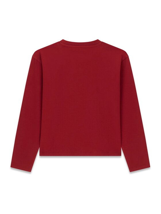 Guess Guess Blusa J6BI08 K5778 Rosso Regular Fit