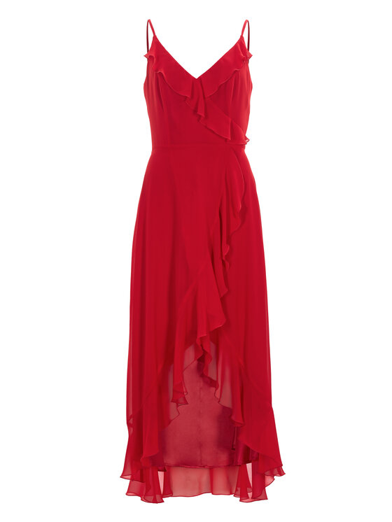Swing Swing Rochie cocktail 5AI16200 Roșu Regular Fit