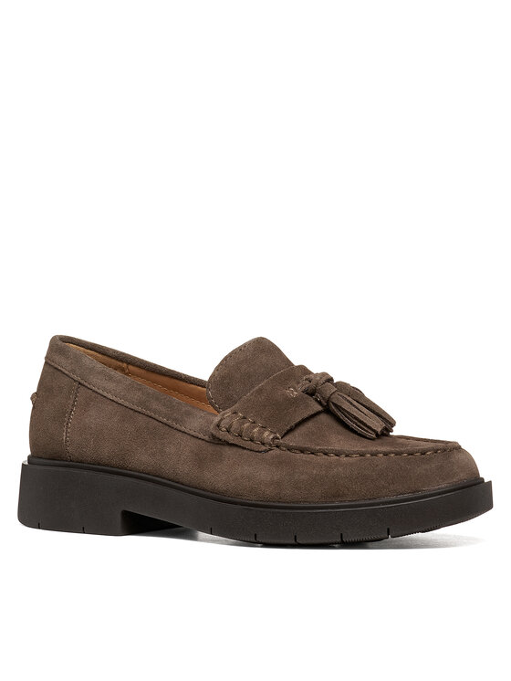 Geox Geox Loaferice D Spherica Ec1 B D65DKA 22 C6029 Svijetlo smeđa