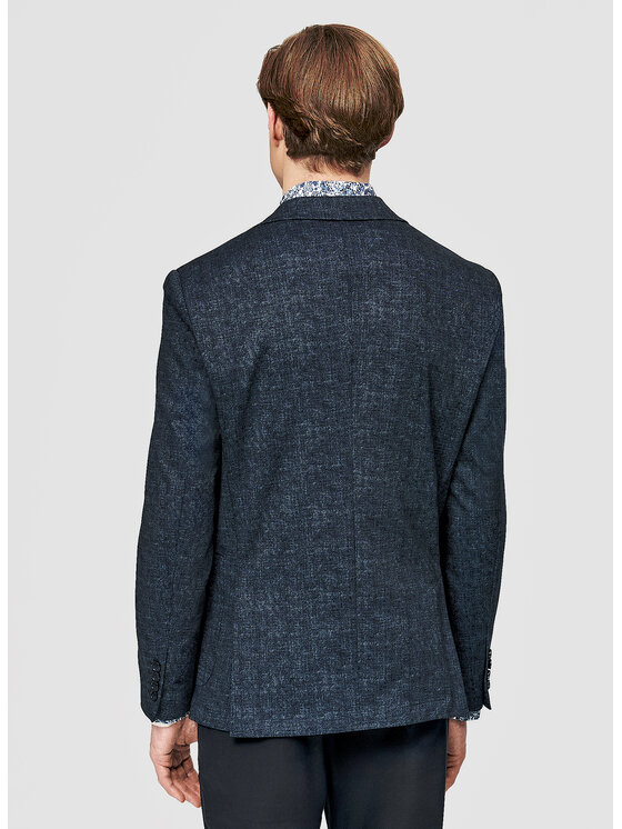 Pako Lorente Pako Lorente Marynarka P26SF-3X-002 Granatowy Slim Fit