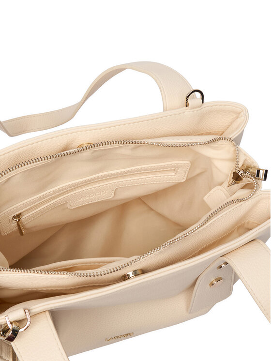 Lasocki Lasocki Дамска чанта CEO-LSK-L-011-09 Екрю
