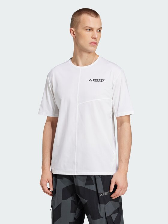 adidas adidas Koszulka techniczna Terrex Multi Climacool Tee Biały Regular Fit