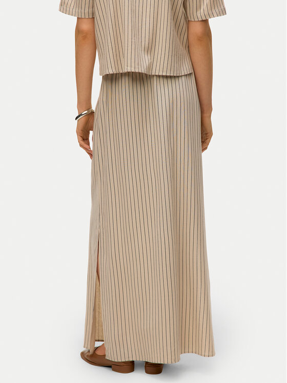 Vero Moda Vero Moda Fustă maxi Mymilo 10321622 Bej Regular Fit