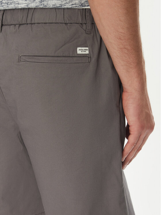 Jack&Jones Jack&Jones Šortky z materiálu Jaiden 12274983 Šedá Relaxed Fit