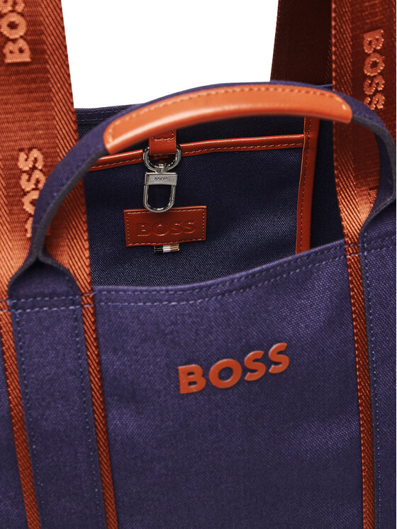BOSS BOSS Torbica Palmah Tote 50546461 Tamnoplava