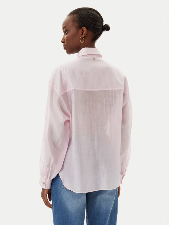 Rinascimento Rinascimento Hemd CFC0123656003 Rosa Relaxed Fit
