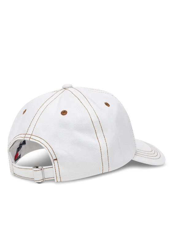 Tommy Jeans Tommy Jeans Kepurė su snapeliu Heritage AW0AW17572 Écru