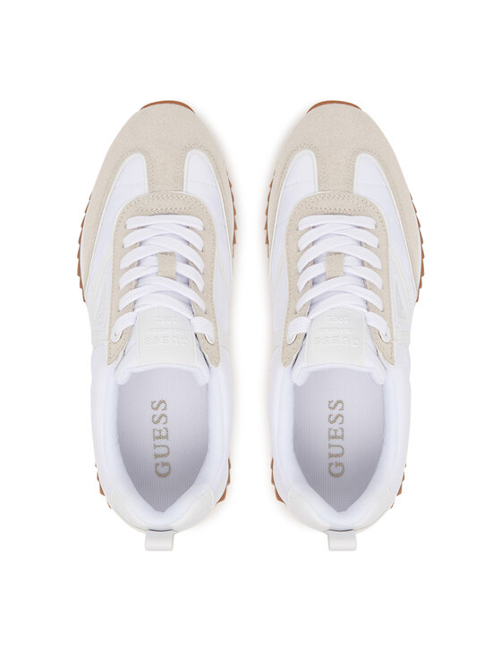 Guess Guess Αθλητικά FLFBA2 FAB12 Λευκό
