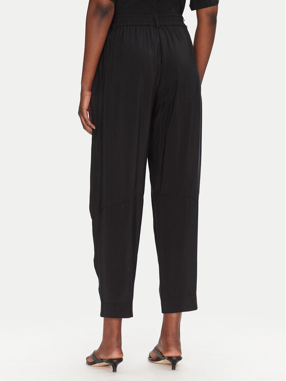 ACCESS FASHION ACCESS FASHION Szövet nadrág 53-5112-405 Fekete Regular Fit