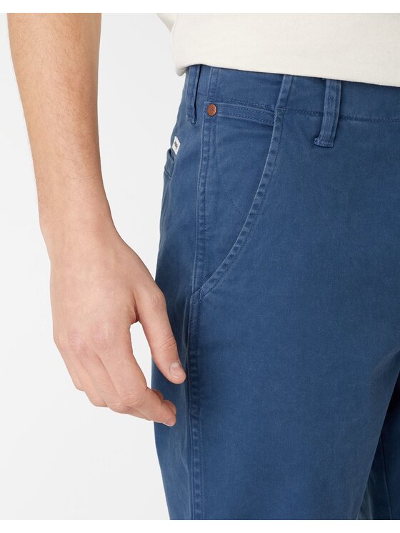 Wrangler Wrangler Pantaloni chino CASEY CHINO Blu Straight Fit
