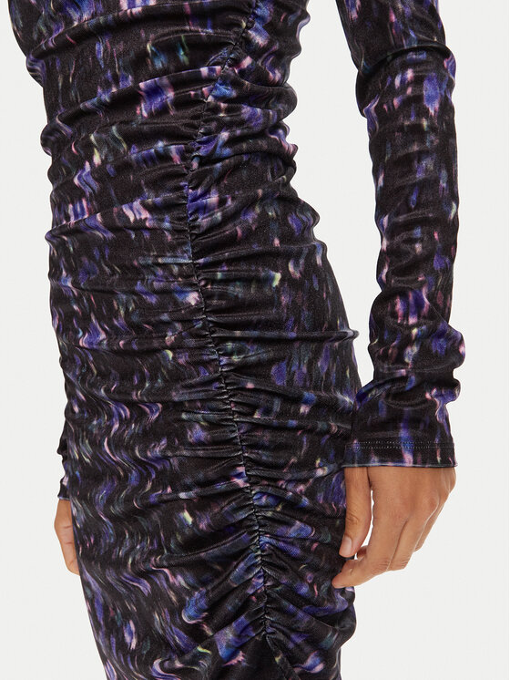Patrizia Pepe Patrizia Pepe Φόρεμα κοκτέιλ 2A2821 J229 Μαύρο Regular Fit