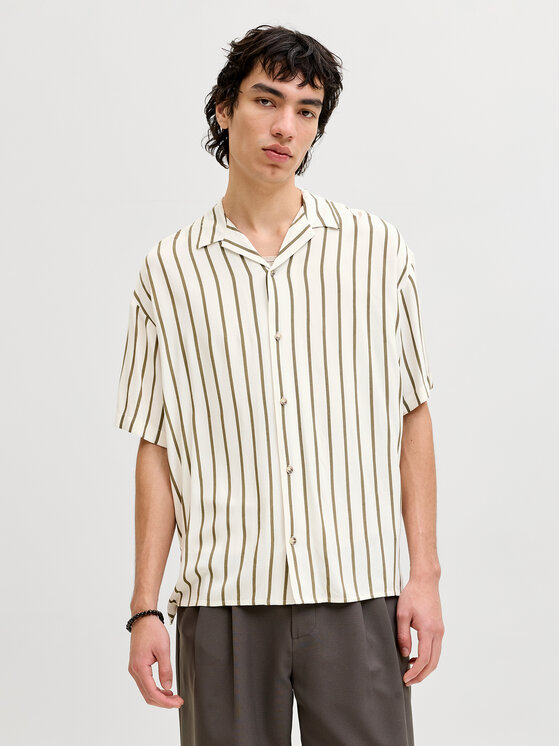 Jack & Jones Cămașă Jeff 12288853 Bej Relaxed Fit