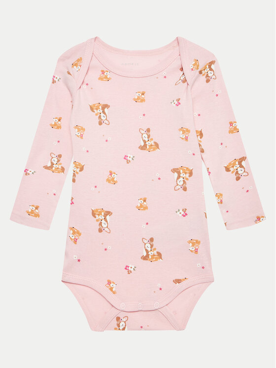NAME IT NAME IT Set di 3 body da neonato 13232731 Rosa