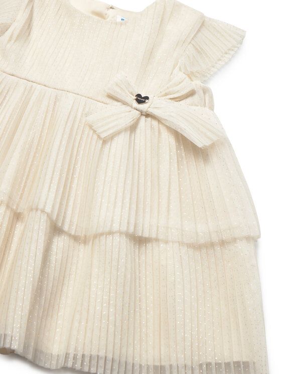 Mayoral Mayoral Elegantes Kleid 1908 Creme Regular Fit