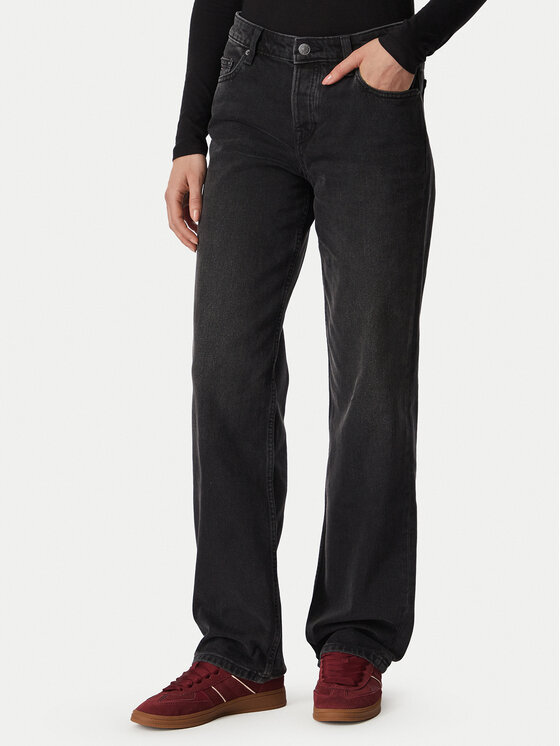 Tommy Jeans Дънки Sophie DW0DW23586 Черен Straight Fit