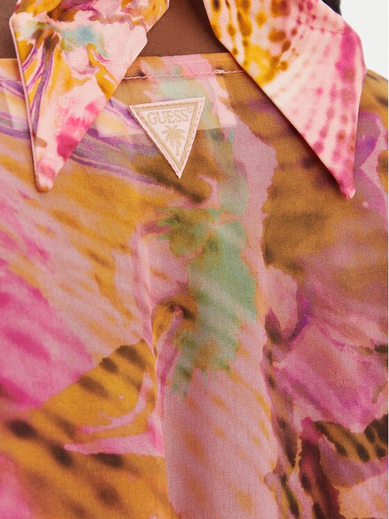 Guess Guess Плажна рокля E6GK08 WE550 Цветен Regular Fit