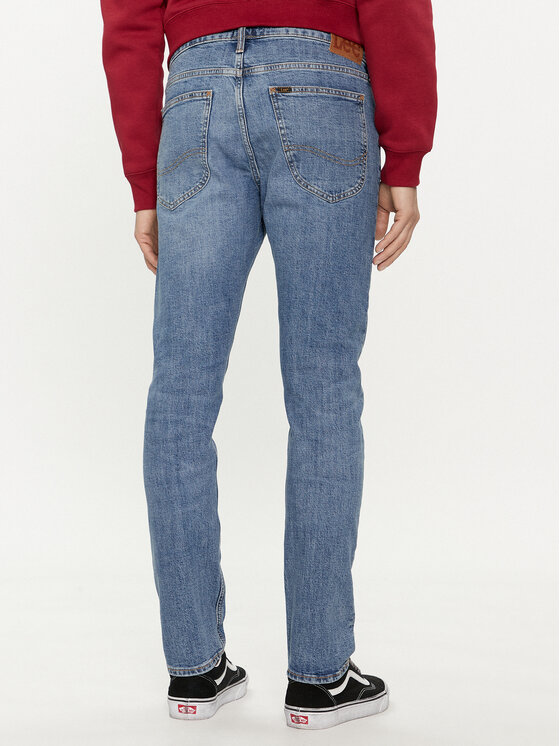 Lee Lee Jeans hlače Luke 112350154 Modra Slim Fit